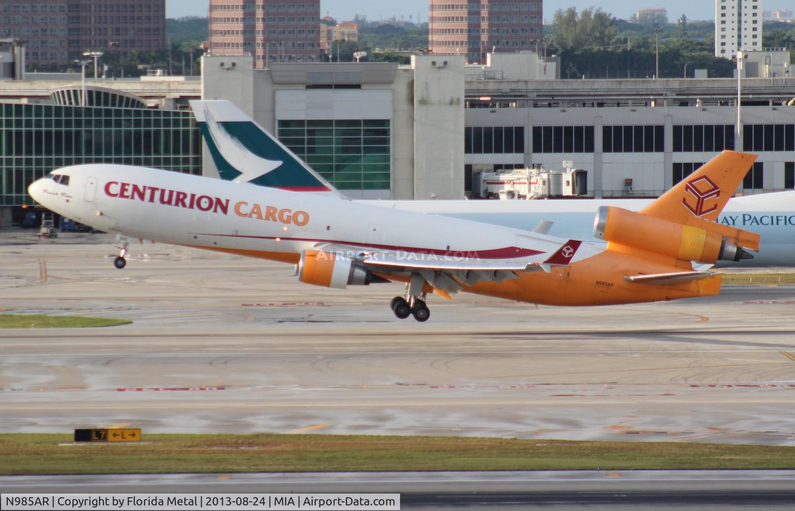 N985AR, 1992 McDonnell Douglas MD-11F C/N 48430, Centurion MD-11F