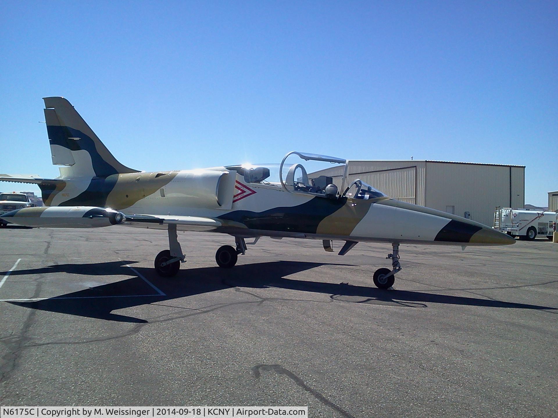 N6175C, 1984 Aero L-39C Albatros C/N 432942, refueling at KCNY