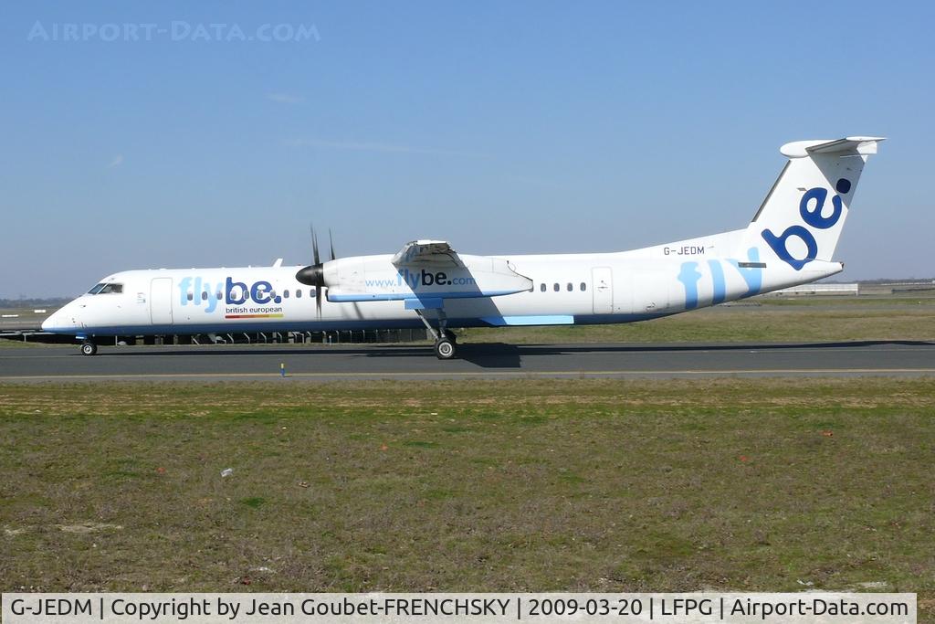 G-JEDM, 2003 De Havilland Canada DHC-8-402Q Dash 8 C/N 4077, FLYBE