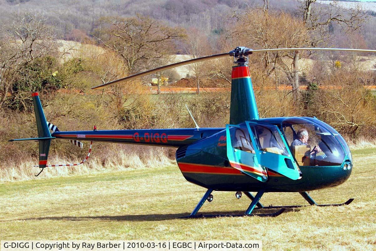 G-DIGG, 2007 Robinson R44 Raven II C/N 11904, Robinson R-44 Raven II [11904] Cheltenham Racecourse~G 16/03/2010