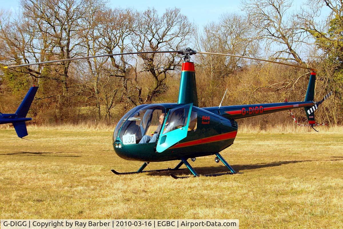 G-DIGG, 2007 Robinson R44 Raven II C/N 11904, Robinson R-44 Raven II [11904] Cheltenham Racecourse~G 16/03/2010