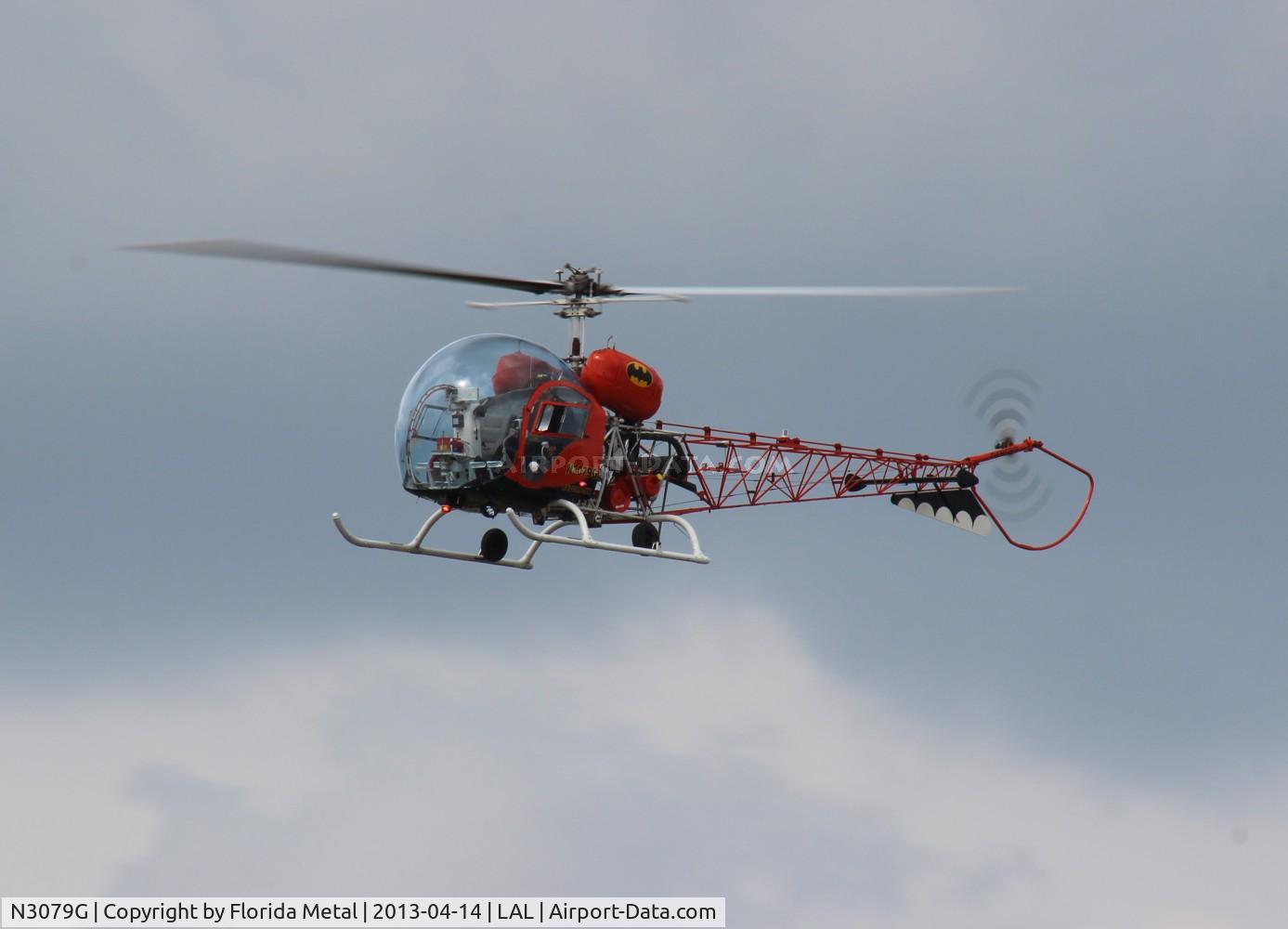 N3079G, 1964 Bell 47G-3B-1 Sioux C/N 2921, Bell 47G Batman copter