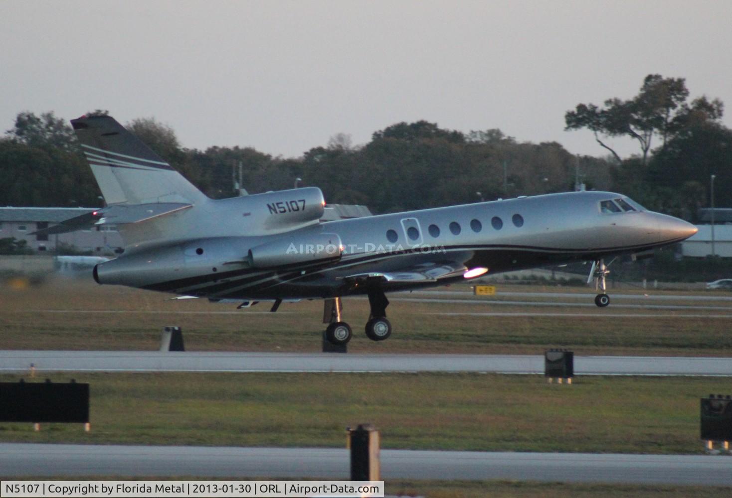 N5107, 1982 Dassault-Breguet Falcon 50 C/N 109, Falcon 50