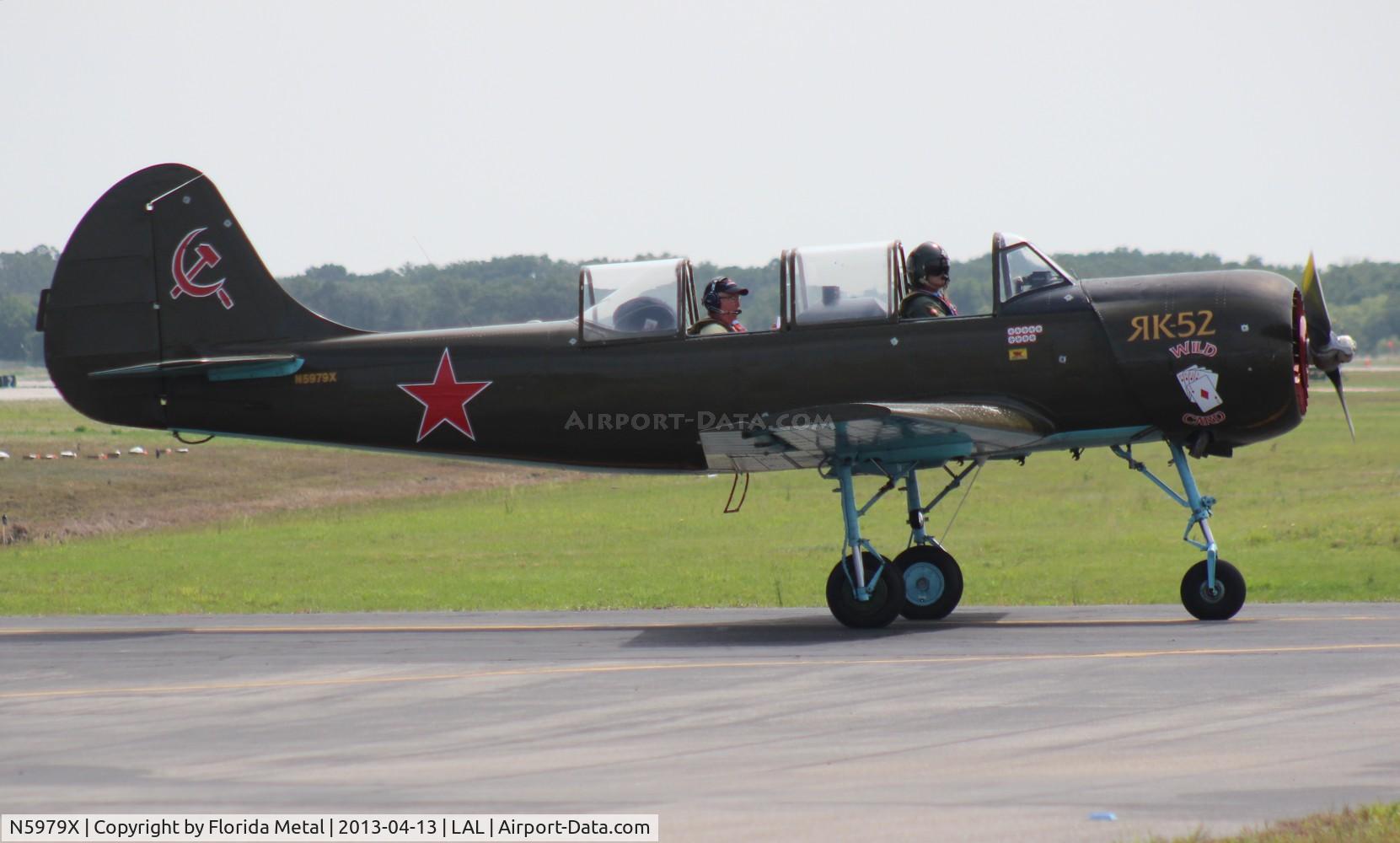 N5979X, Yakovlev (Aerostar) Yak-52 C/N 862705, YAK-52
