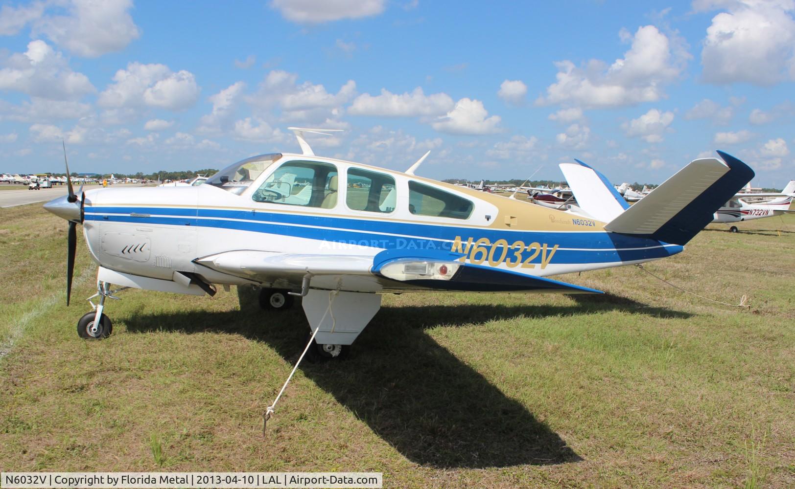 N6032V, 1979 Beech V35B Bonanza C/N D-10227, Beech V35B