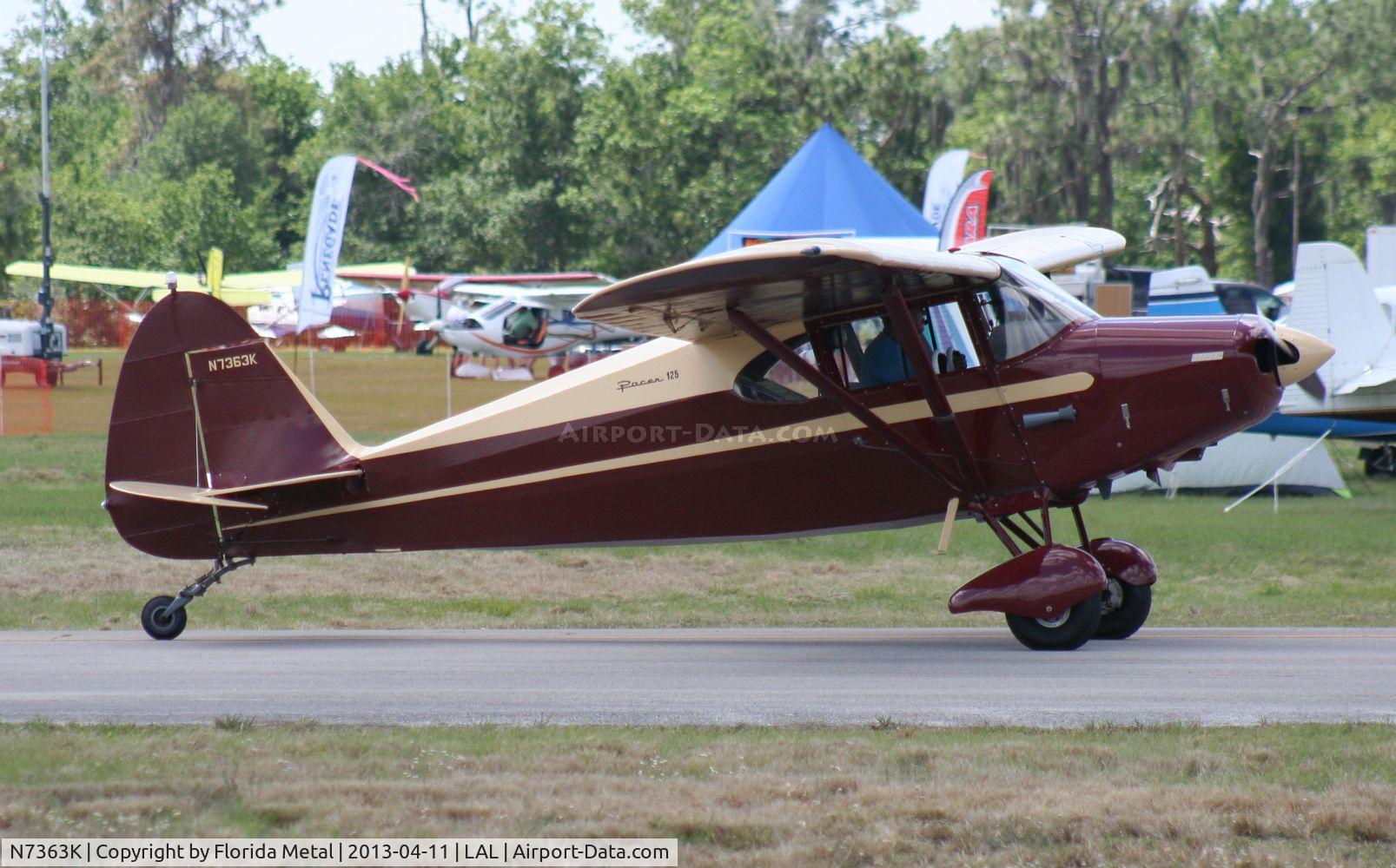 N7363K, 1950 Piper PA-20 Pacer C/N 20-271, Piper PA-20