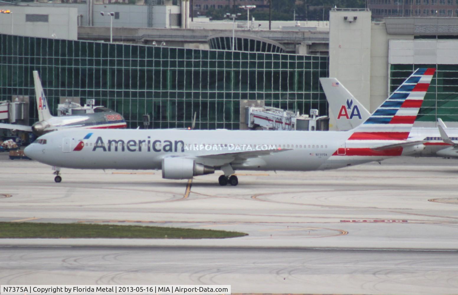 N7375A, 1992 Boeing 767-323 C/N 25202, American 767-300