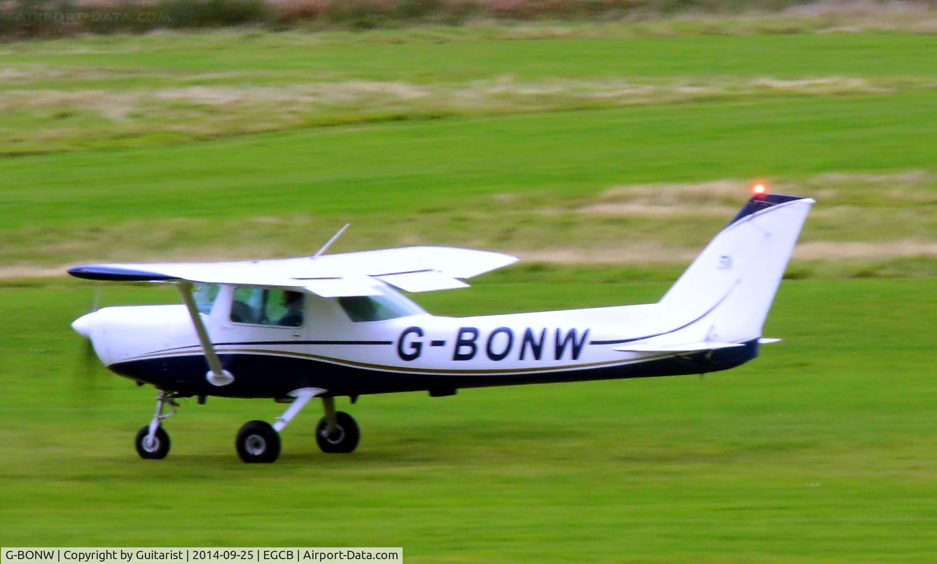 G-BONW, 1978 Cessna 152 C/N 152-80401, City Airport Manchester