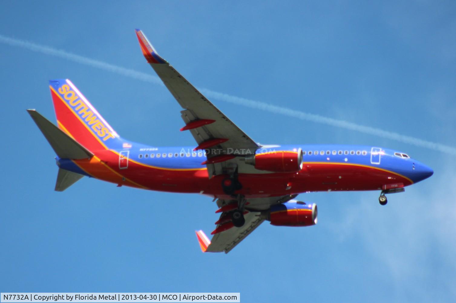 N7732A, 2006 Boeing 737-7BD C/N 34861, Southwest 737-700
