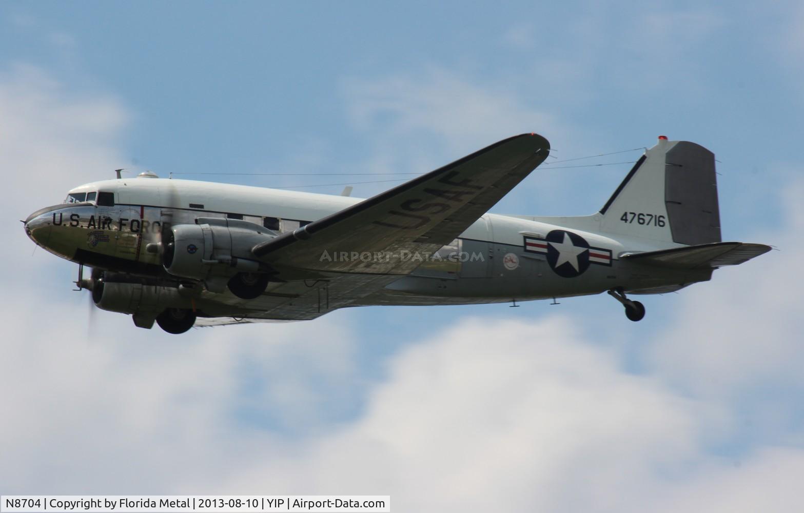 N8704, 1944 Douglas DC3C-S4C4G (TC-47B-30-DK) C/N 33048, Yankee Doodle Dandy C-47