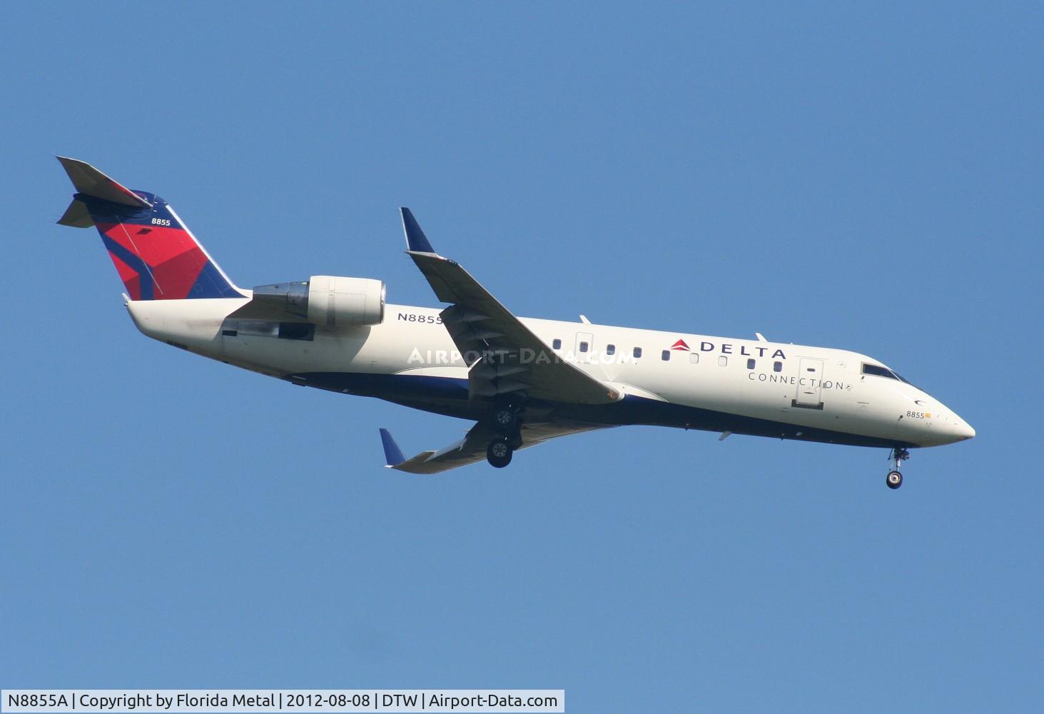 N8855A, 2003 Canadair CRJ-440 (CL-600-2B19) Regional Jet C/N 7855, Delta Connection CRJ-440