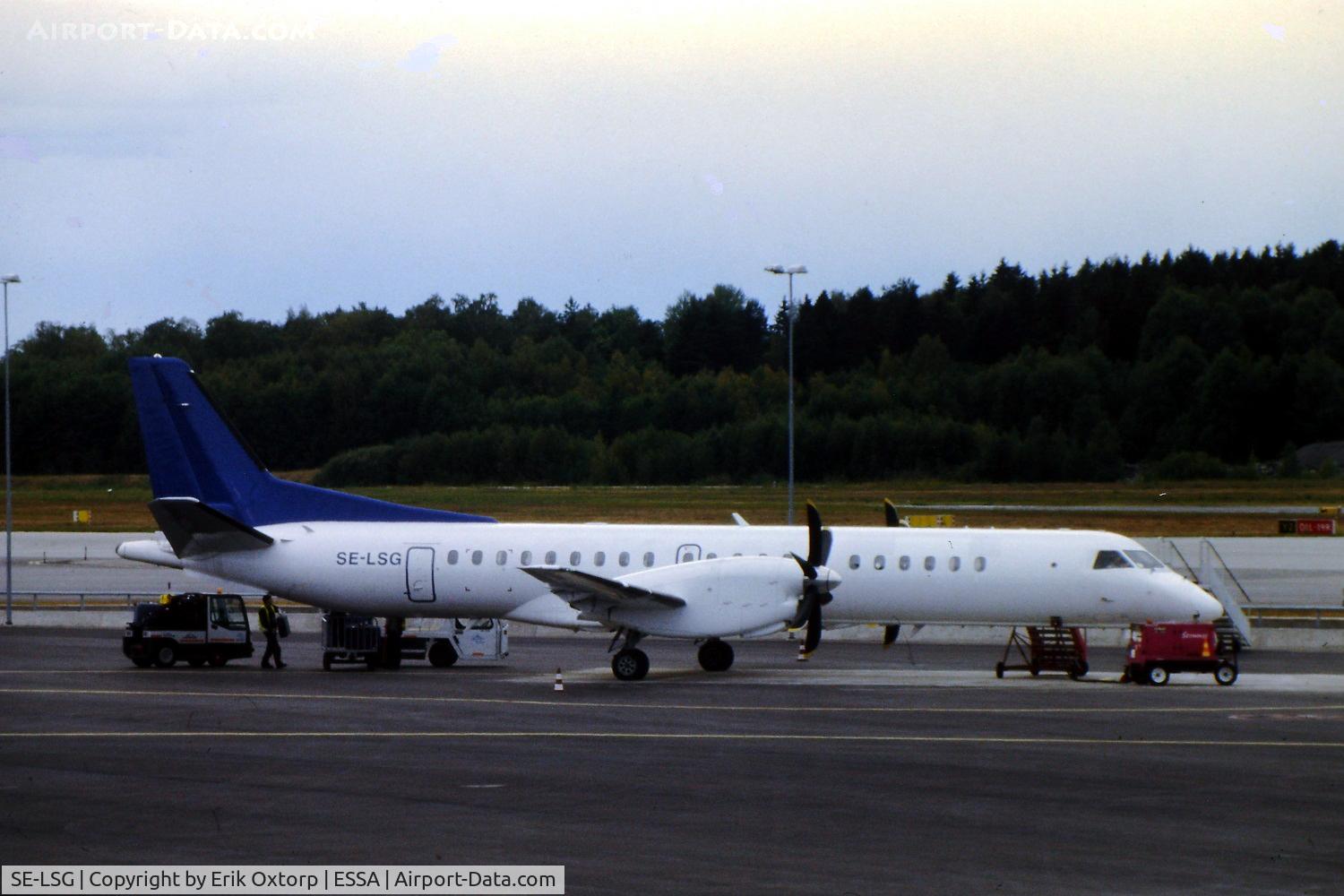 SE-LSG, 1998 Saab 2000 C/N 2000-055, SE-LSG in ARN 2007-08