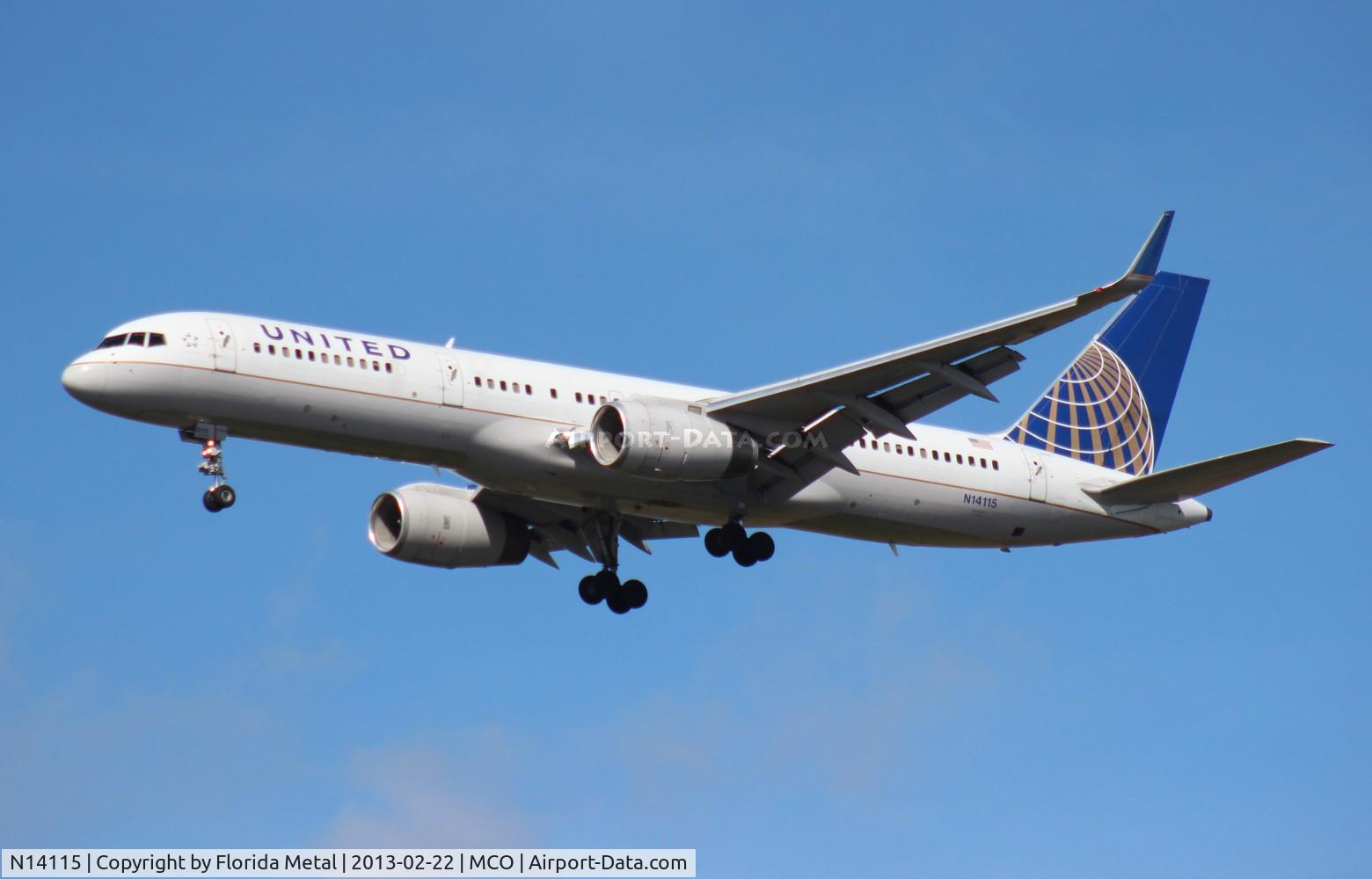 N14115, 1995 Boeing 757-224 C/N 27557, United 757-200