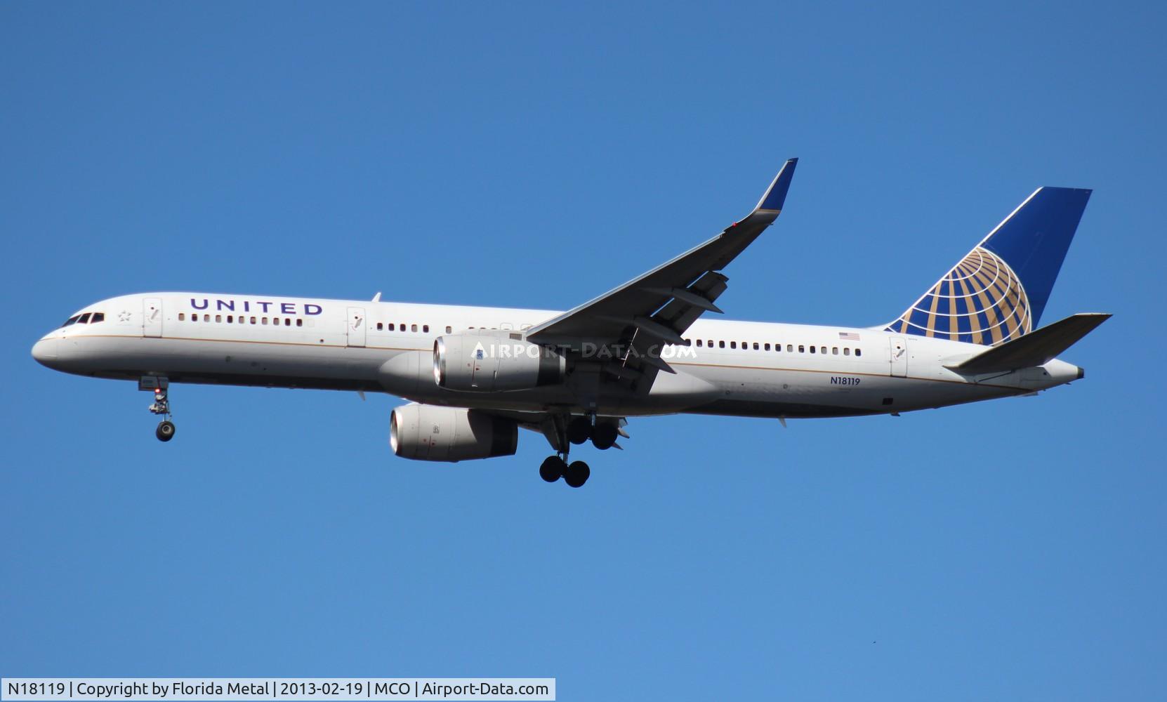 N18119, 1997 Boeing 757-224 C/N 27561, United 757-200