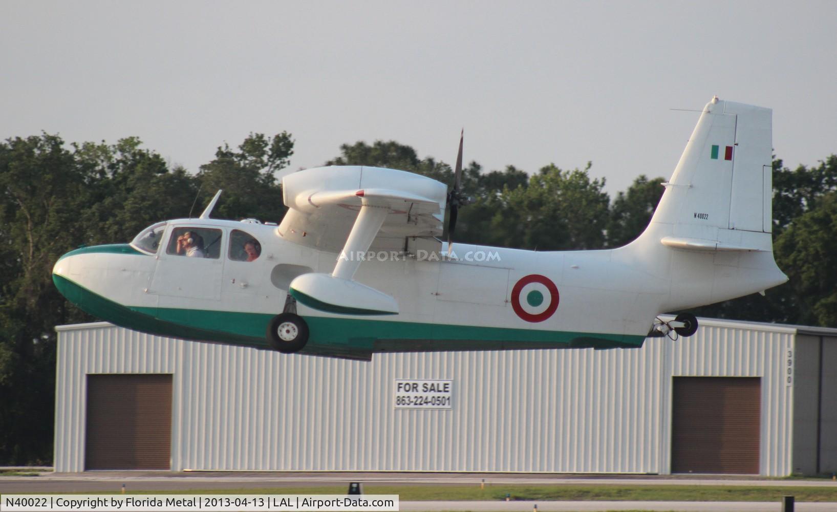 N40022, 1956 Piaggio P.136-L1 C/N 200, Piaggio P.136