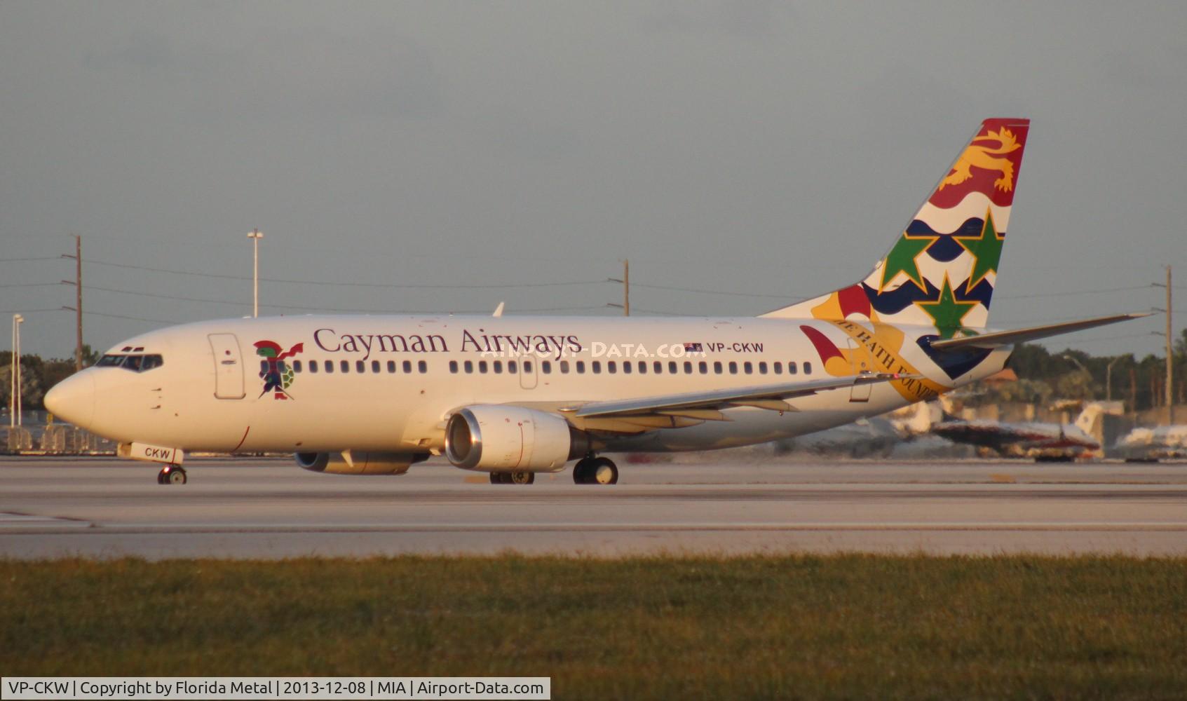 VP-CKW, 1996 Boeing 737-36E C/N 26322, Cayman 737