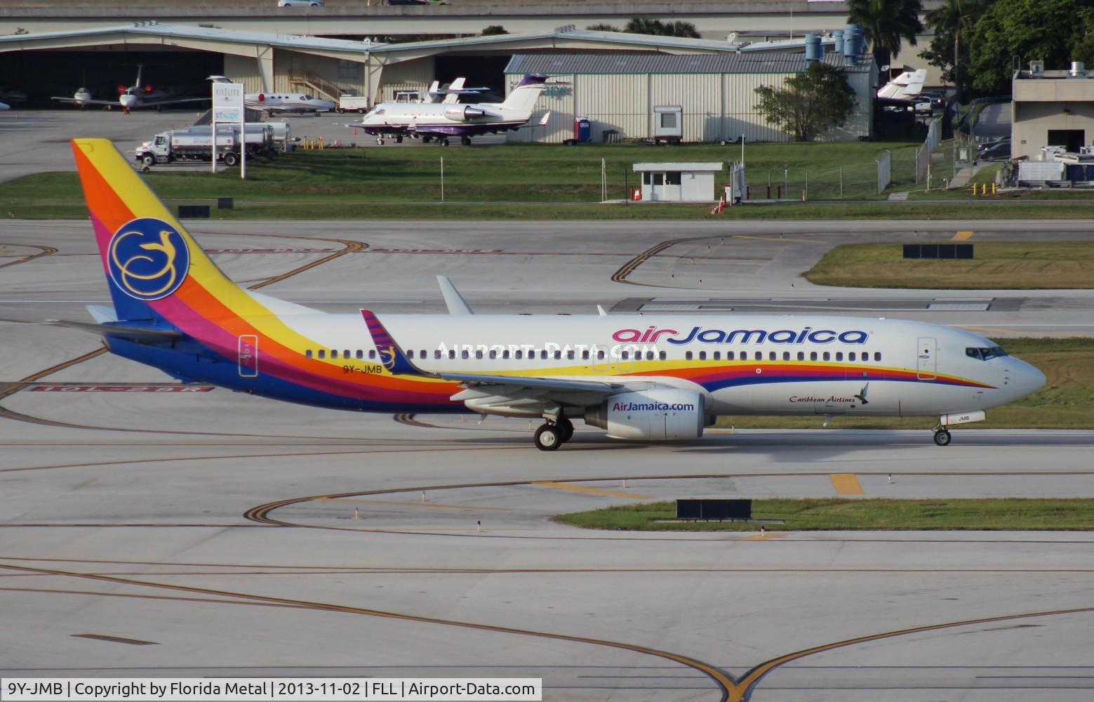 9Y-JMB, 2002 Boeing 737-8Q8 C/N 30661, Air Jamaica 737-800