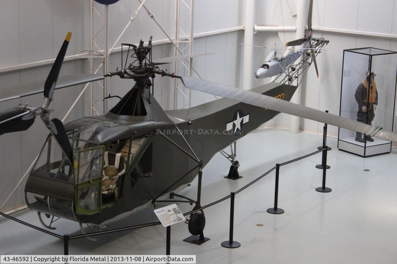 43-46592, 1943 Sikorsky R-4B Hoverfly C/N 136, R-4 Hoverfly at Army Aviation Museum