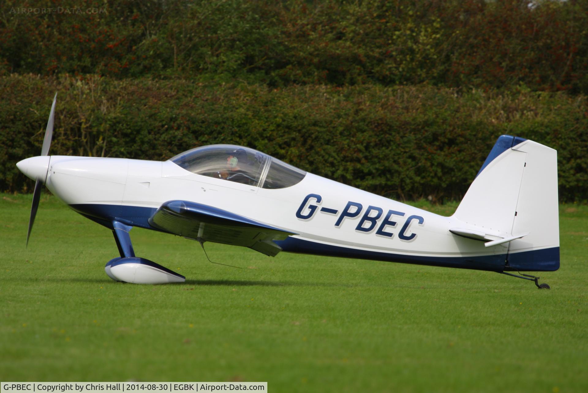 G-PBEC, 2007 Vans RV-7 C/N PFA 323-14382, at the LAA Rally 2014, Sywell