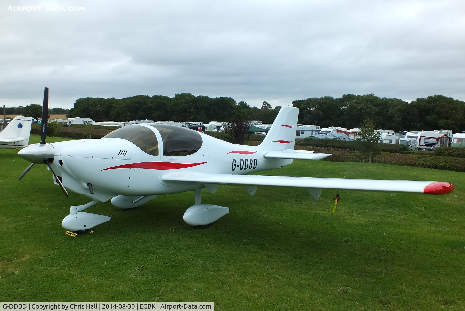 G-DDBD, 2006 Europa XS Tri-Gear C/N PFA 247-13569, at the LAA Rally 2014, Sywell