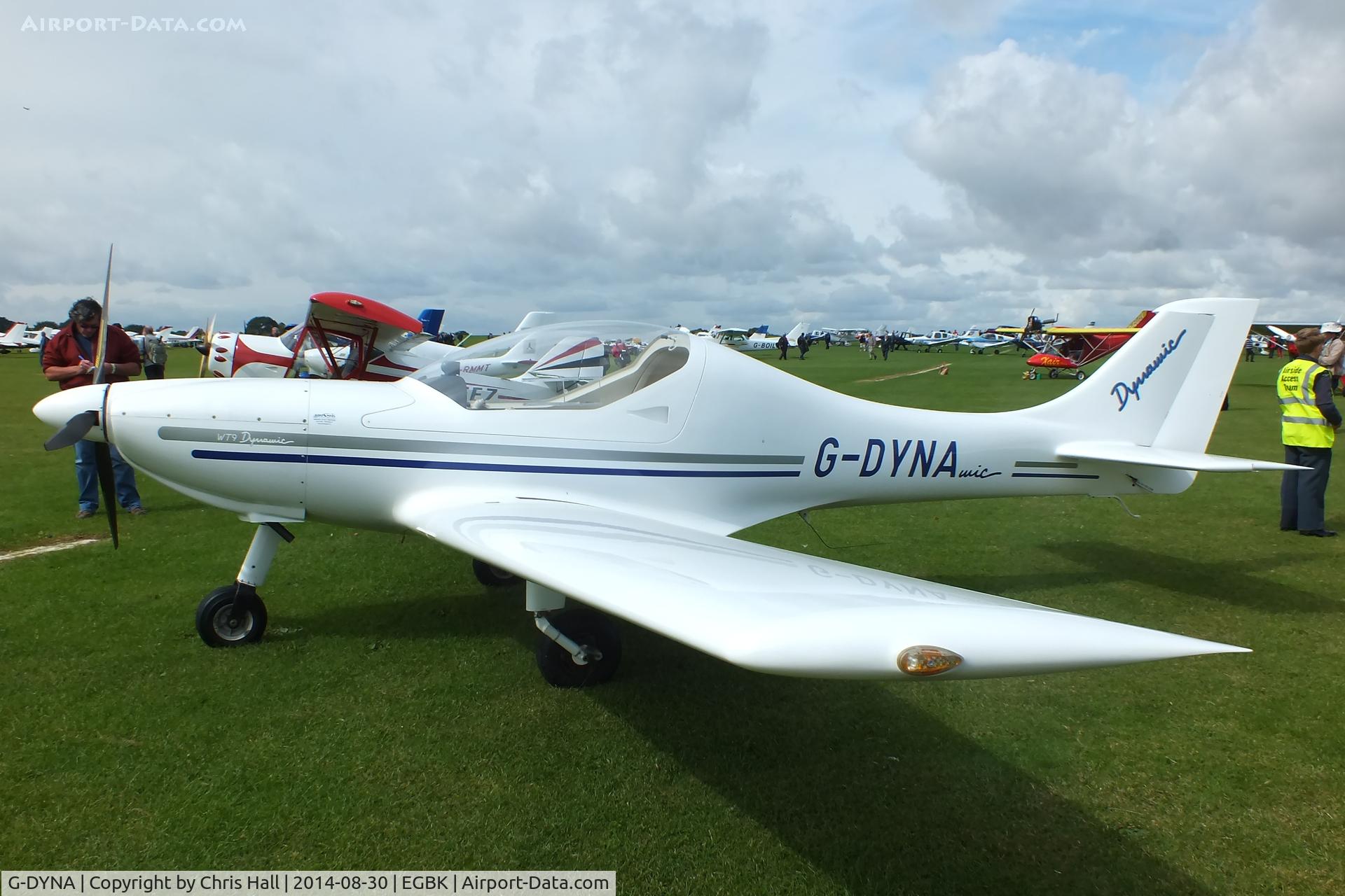 G-DYNA, 2006 Aerospool WT-9 Dynamic C/N DY135/2006, at the LAA Rally 2014, Sywell