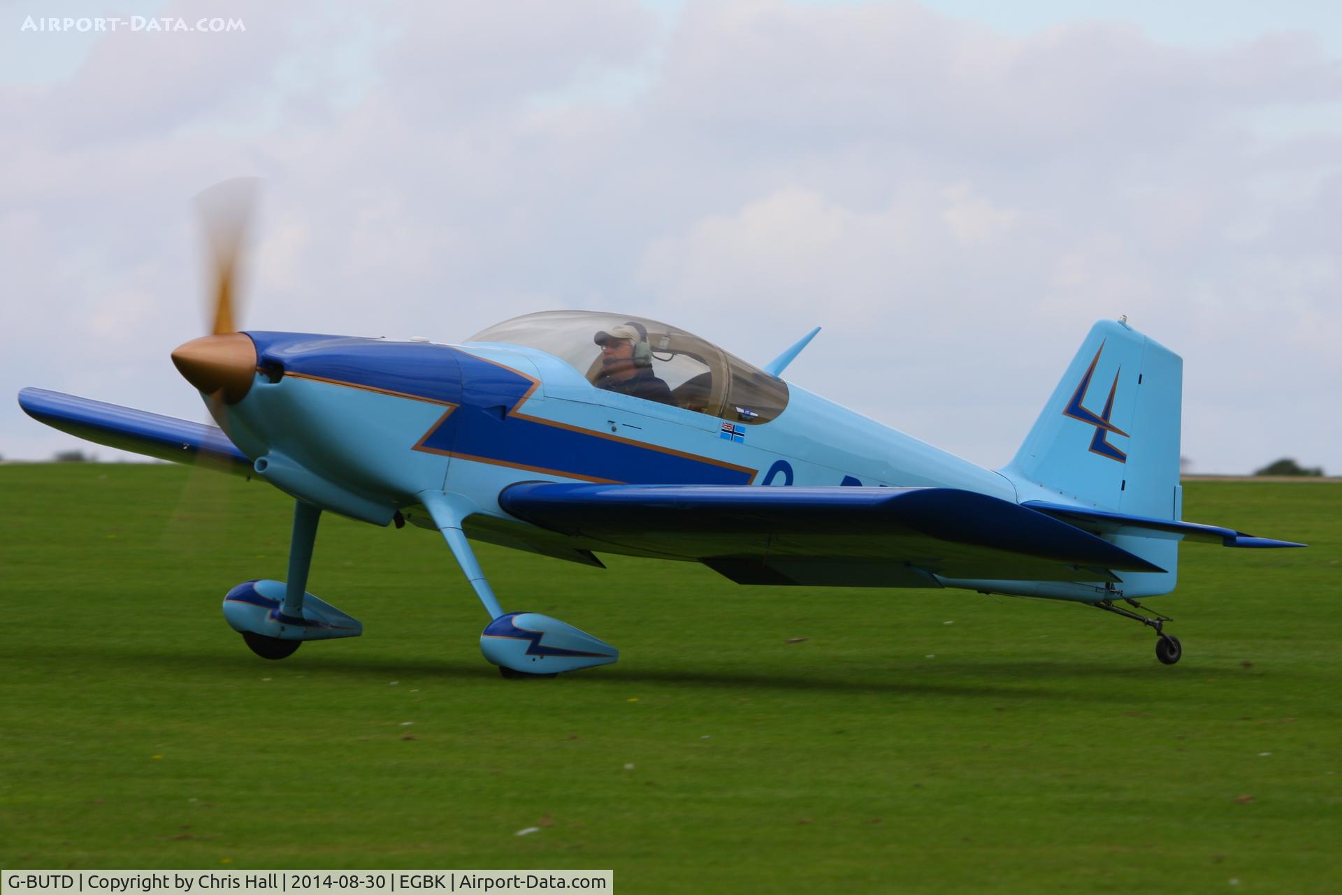 G-BUTD, 1993 Vans RV-6 C/N PFA 181-12152, at the LAA Rally 2014, Sywell