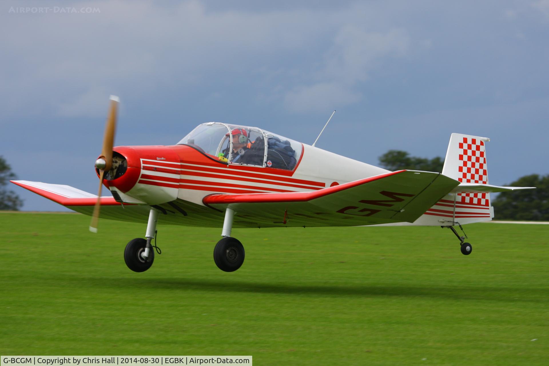 G-BCGM, 1957 Wassmer (Jodel) D-120 Paris Nice C/N 50, at the LAA Rally 2014, Sywell