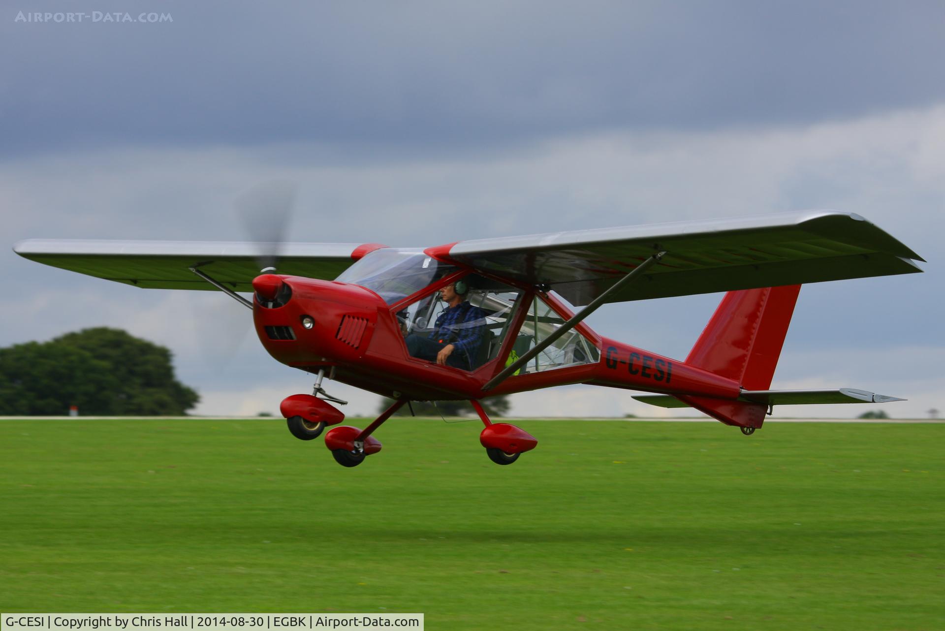 G-CESI, 2007 Aeroprakt A-22L Foxbat C/N PFA 317A-14643, at the LAA Rally 2014, Sywell
