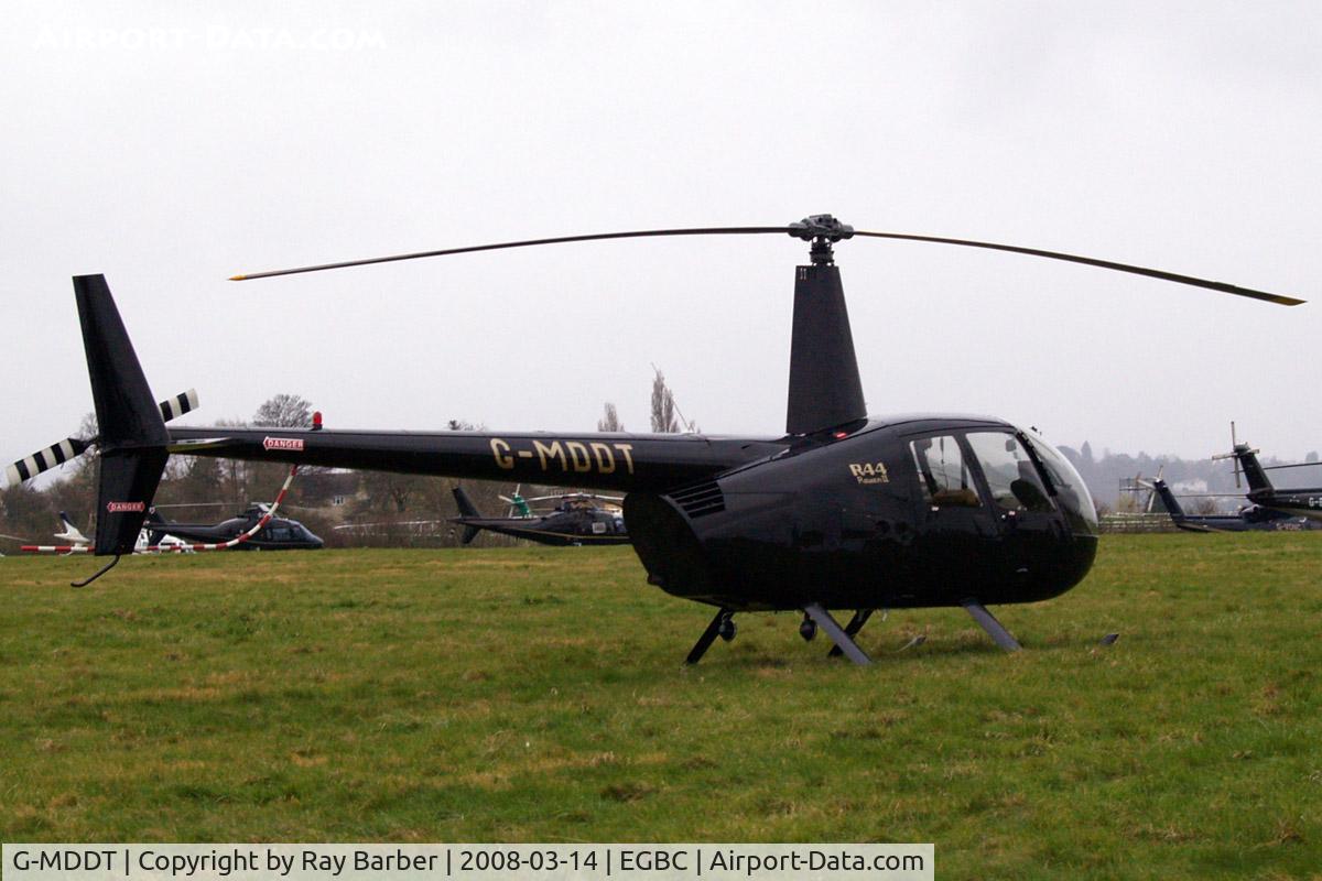 G-MDDT, 2006 Robinson R44 Raven II C/N 11474, Robinson R-44 Raven II [11474] Cheltenham Racecourse~G 14/03/2008