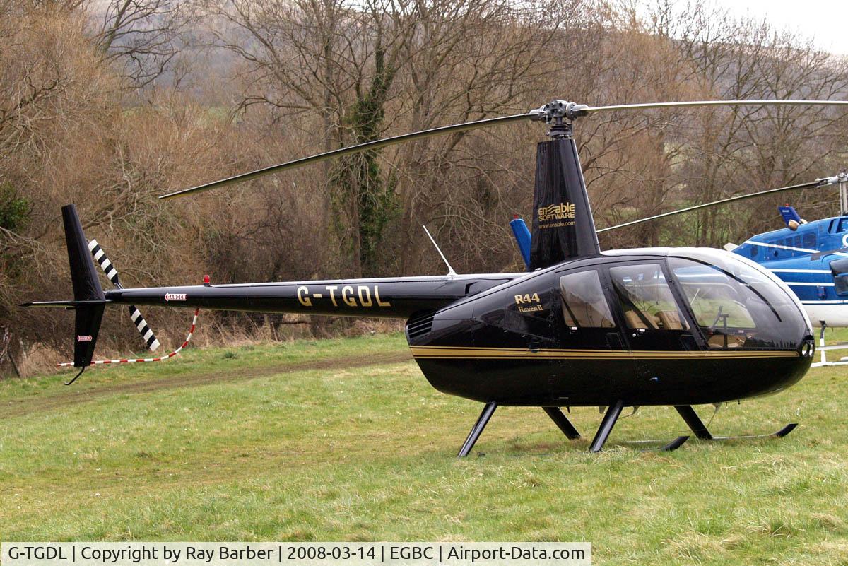 G-TGDL, 2007 Robinson R44 Raven II C/N 11746, Robinson R-44 Raven II [11746] Cheltenham Racecourse~G 14/03/2008