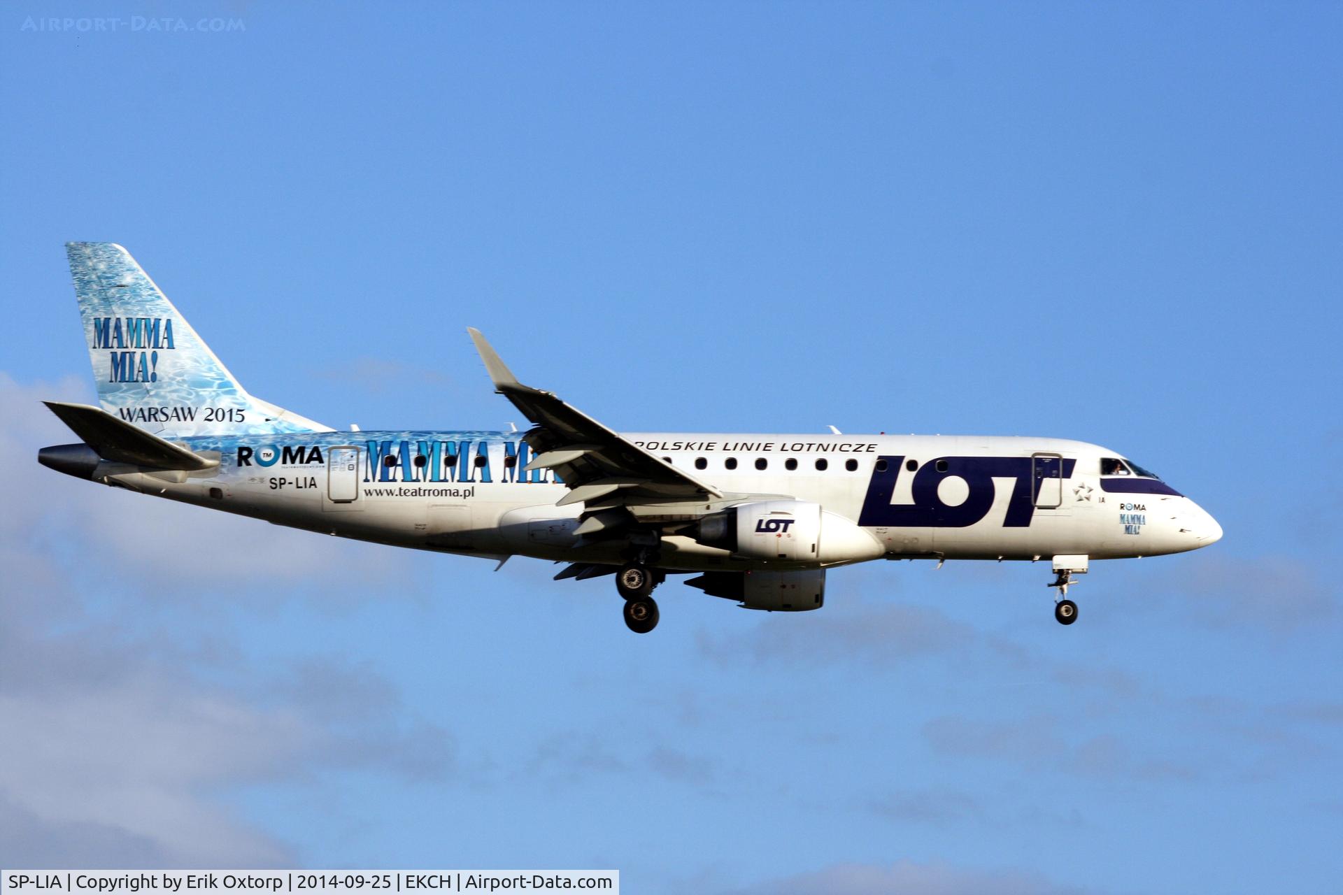 SP-LIA, 2006 Embraer 175STD (ERJ-170-200STD) C/N 17000125, SP-LIA landing rw 22L
