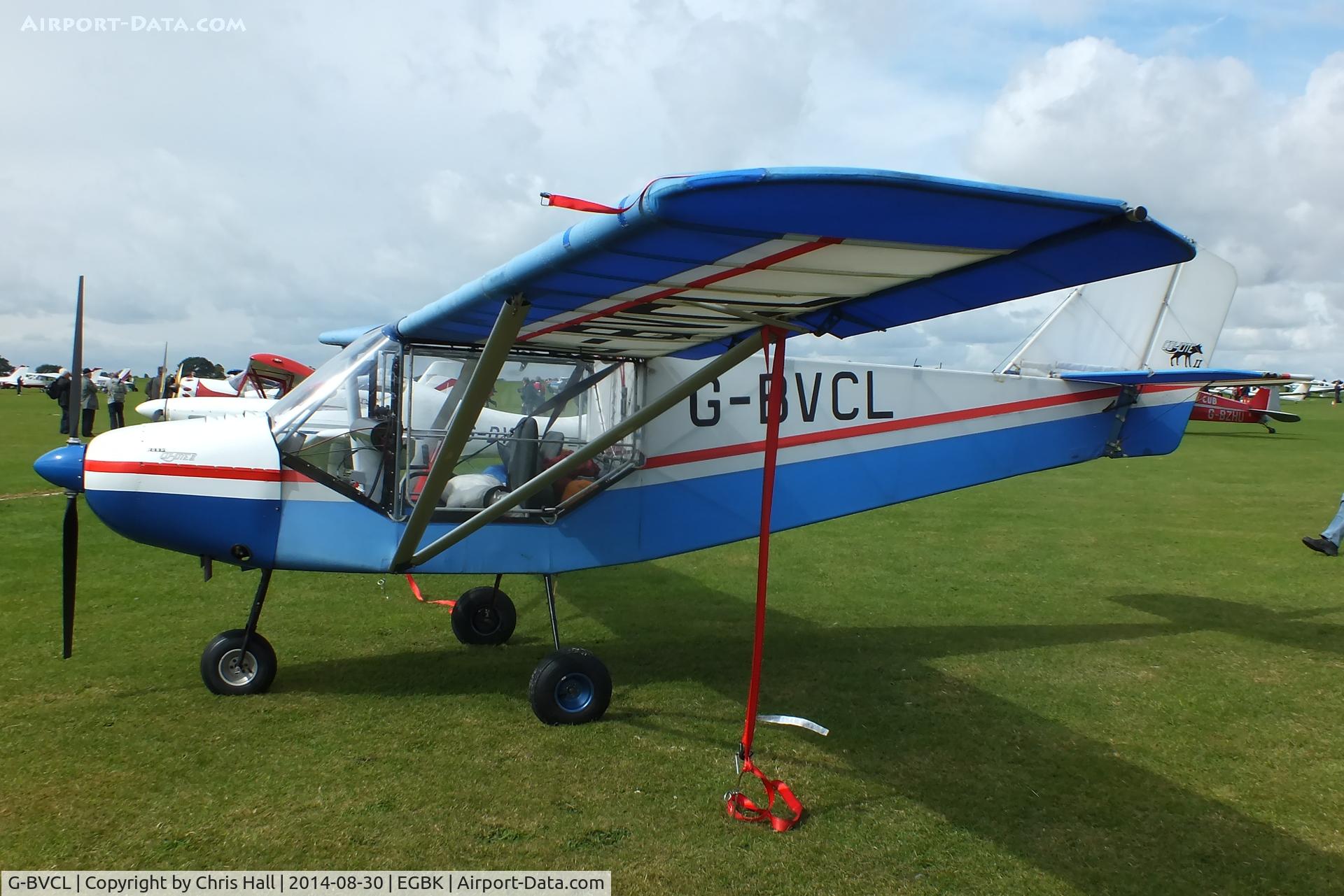 G-BVCL, 1993 Rans S-6-116 Coyote II C/N PFA 204A-12551, at the LAA Rally 2014, Sywell
