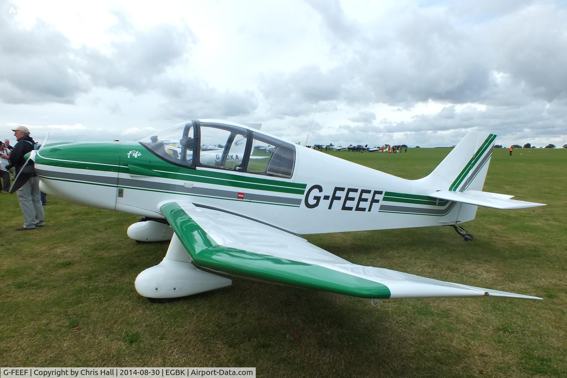 G-FEEF, 1966 CEA DR-220 C/N 14, at the LAA Rally 2014, Sywell