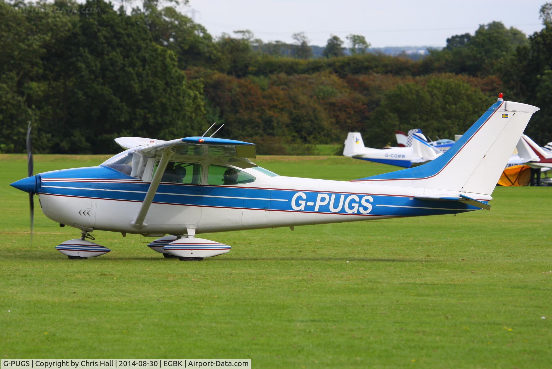 G-PUGS, 1965 Cessna 182H Skylane C/N 182-56480, at the LAA Rally 2014, Sywell