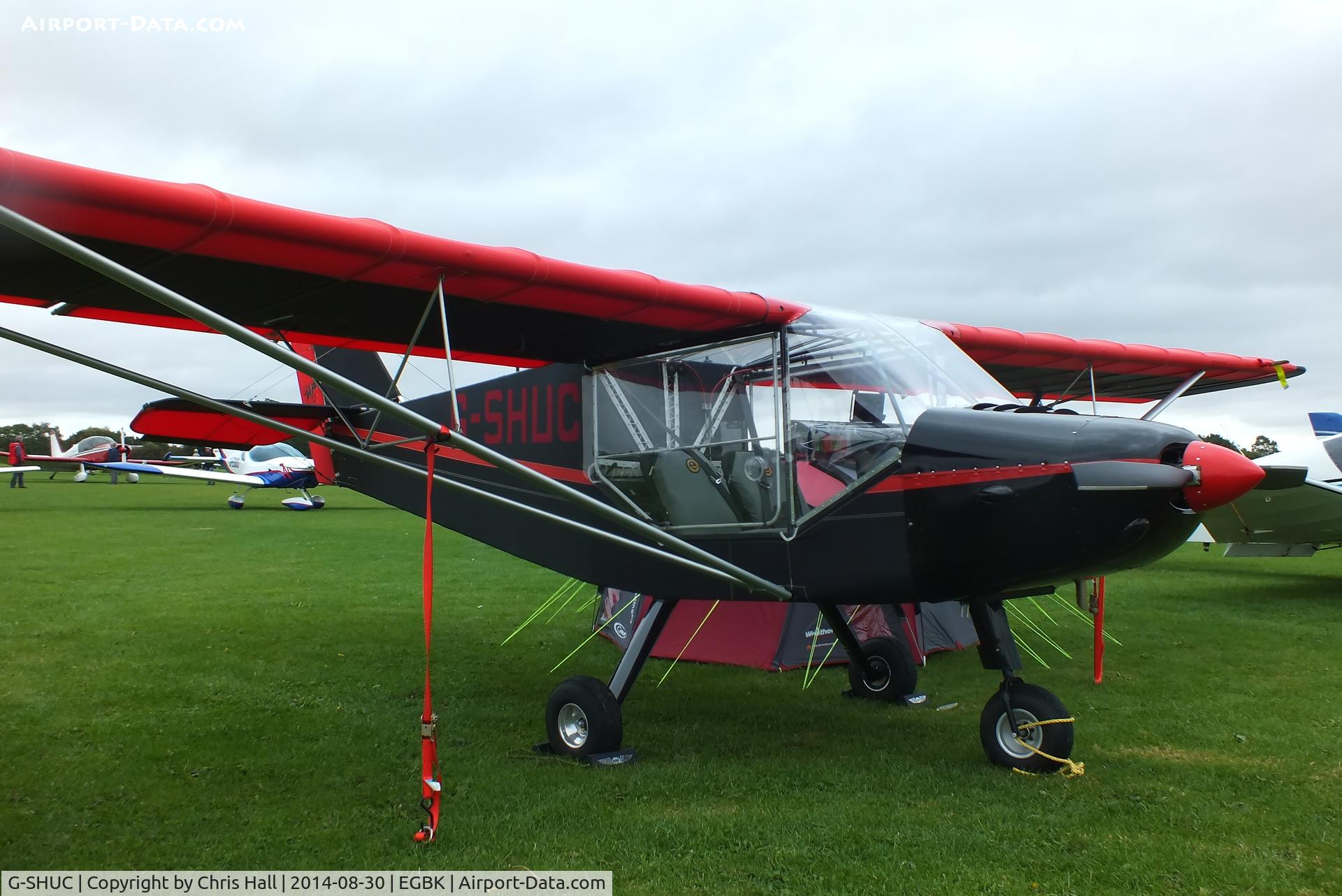 G-SHUC, 1993 Rans S-6ESD Coyote II (Mod) C/N PFA 204-12361, at the LAA Rally 2014, Sywell