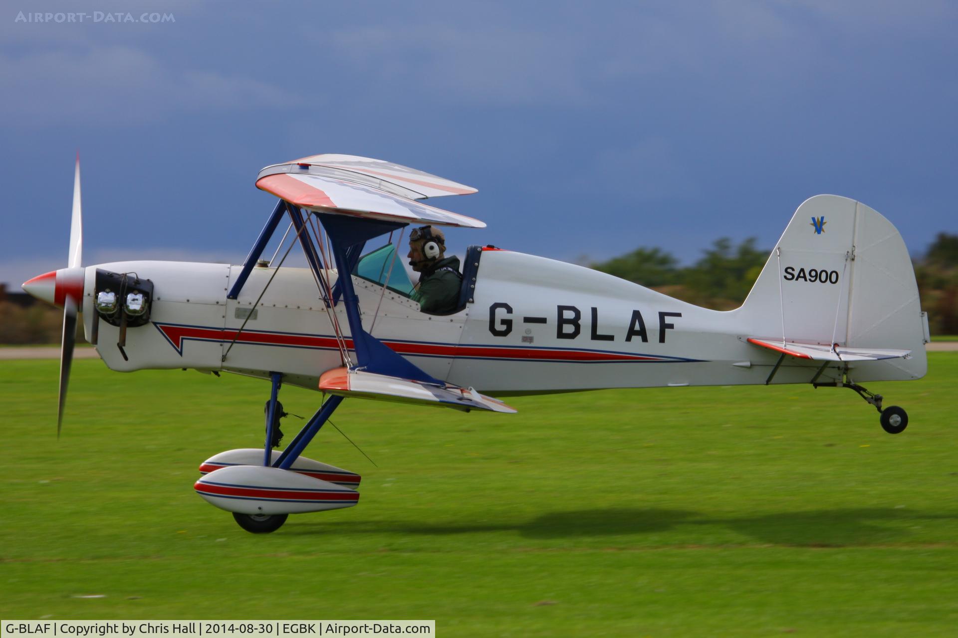 G-BLAF, 1987 Stolp SA-900 V-Star C/N PFA 106-10651, at the LAA Rally 2014, Sywell
