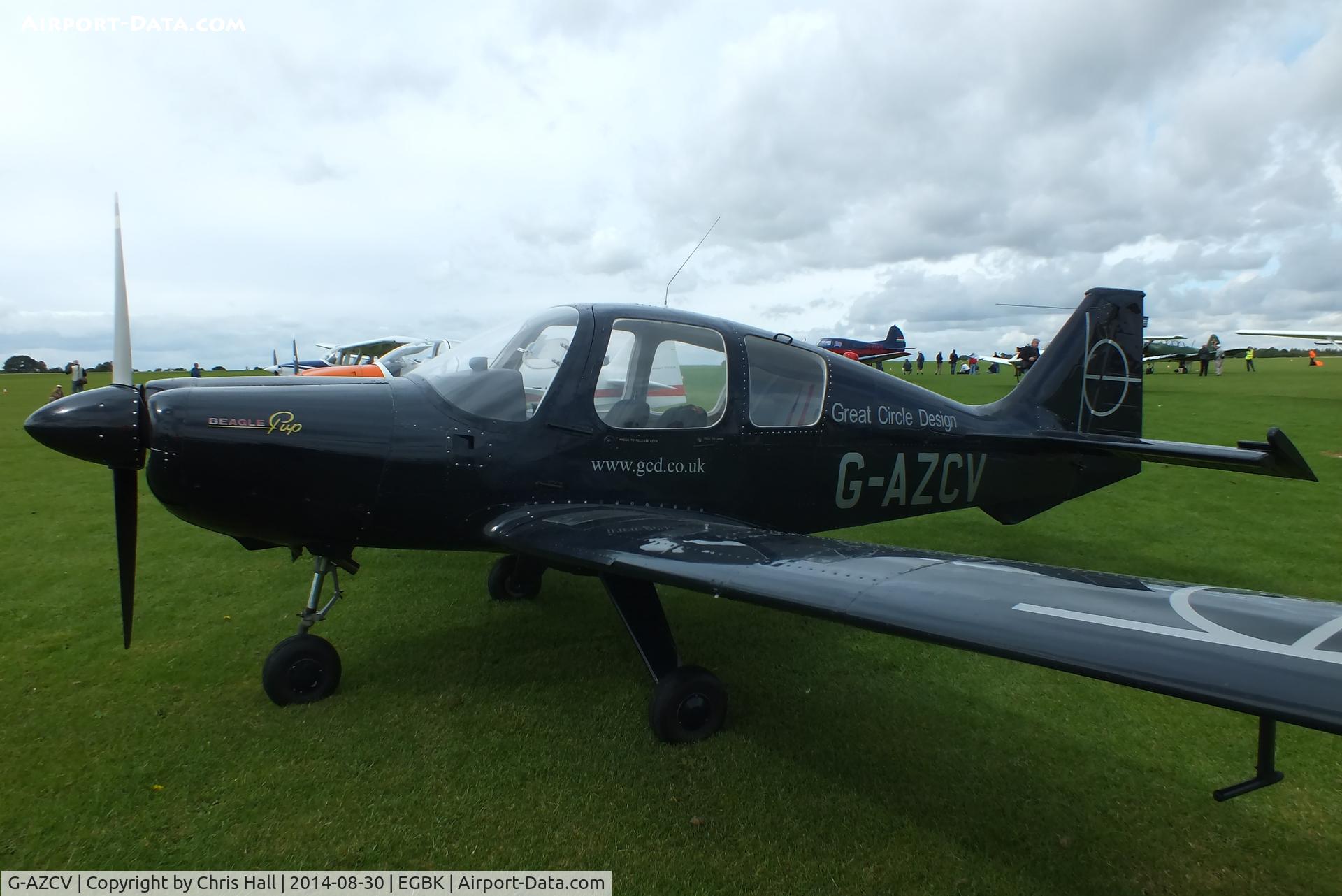 G-AZCV, 1970 Beagle B-121 Pup Series 2 (Pup 150) C/N B121-163, at the LAA Rally 2014, Sywell