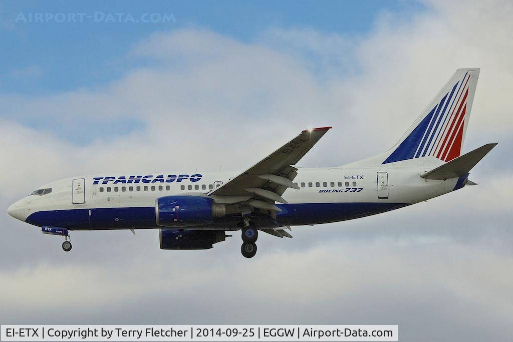 EI-ETX, 2005 Boeing 737-7Q8 C/N 29359, Transaero - 2005 Boeing 737-7Q8, c/n: 29359 - at Heathrow