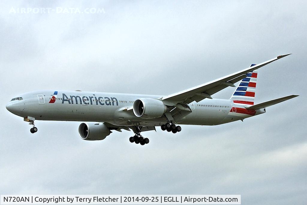 N720AN, 2013 Boeing 777-323/ER C/N 33522, American Airlines - 2013 Boeing 777-323(ER), c/n: 33522 at Heathrow