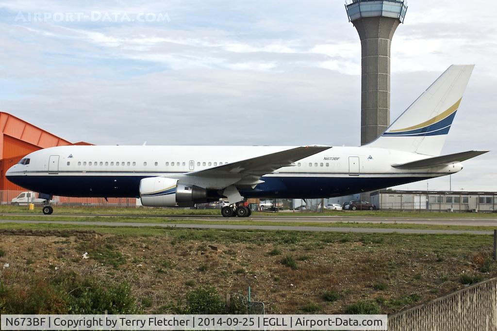 N673BF, 1986 Boeing 767-238 C/N 23402, 1986 Boeing 767-238, c/n: 23402 at Luton