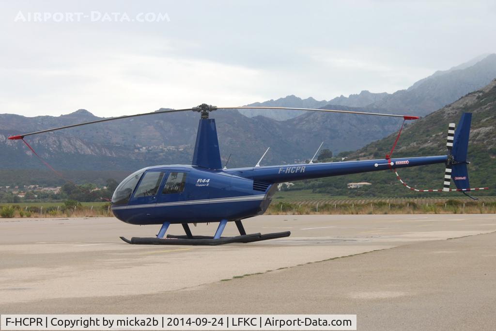 F-HCPR, Robinson R44 Clipper II C/N 11337, Parked