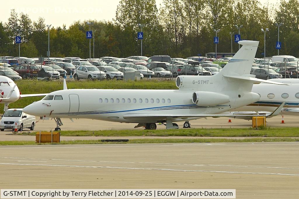 G-STMT, 2011 Dassault Falcon 7X C/N 148, 2011 Dassault Falcon 7X, c/n: 148 at Luton