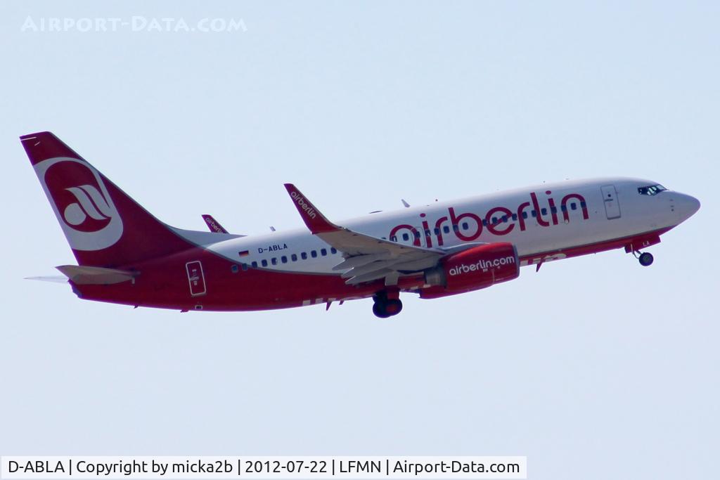 D-ABLA, 2007 Boeing 737-76J C/N 36114, Take off