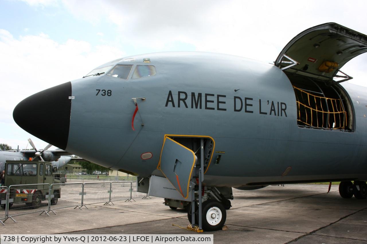 738, 1963 Boeing C-135FR Stratotanker C/N 18698, French Air Force Boeing C-135FR Stratotanker, static display, Evreux-Fauville Air Base 105 (LFOE)