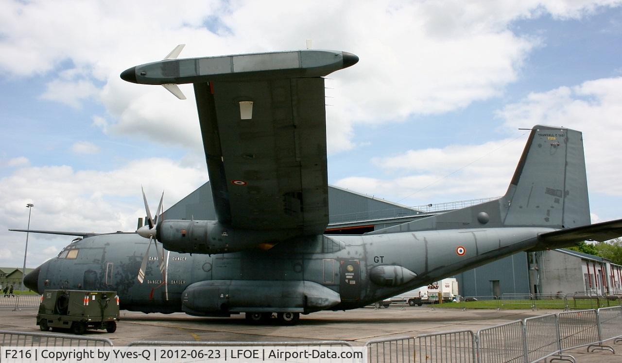 F216, Transall C-160G Gabriel C/N 219, Dassault Dornier Transall C160 G Gabriel (electronic warfare), Evreux-Fauville AB 105 (LFOE) in july 2012