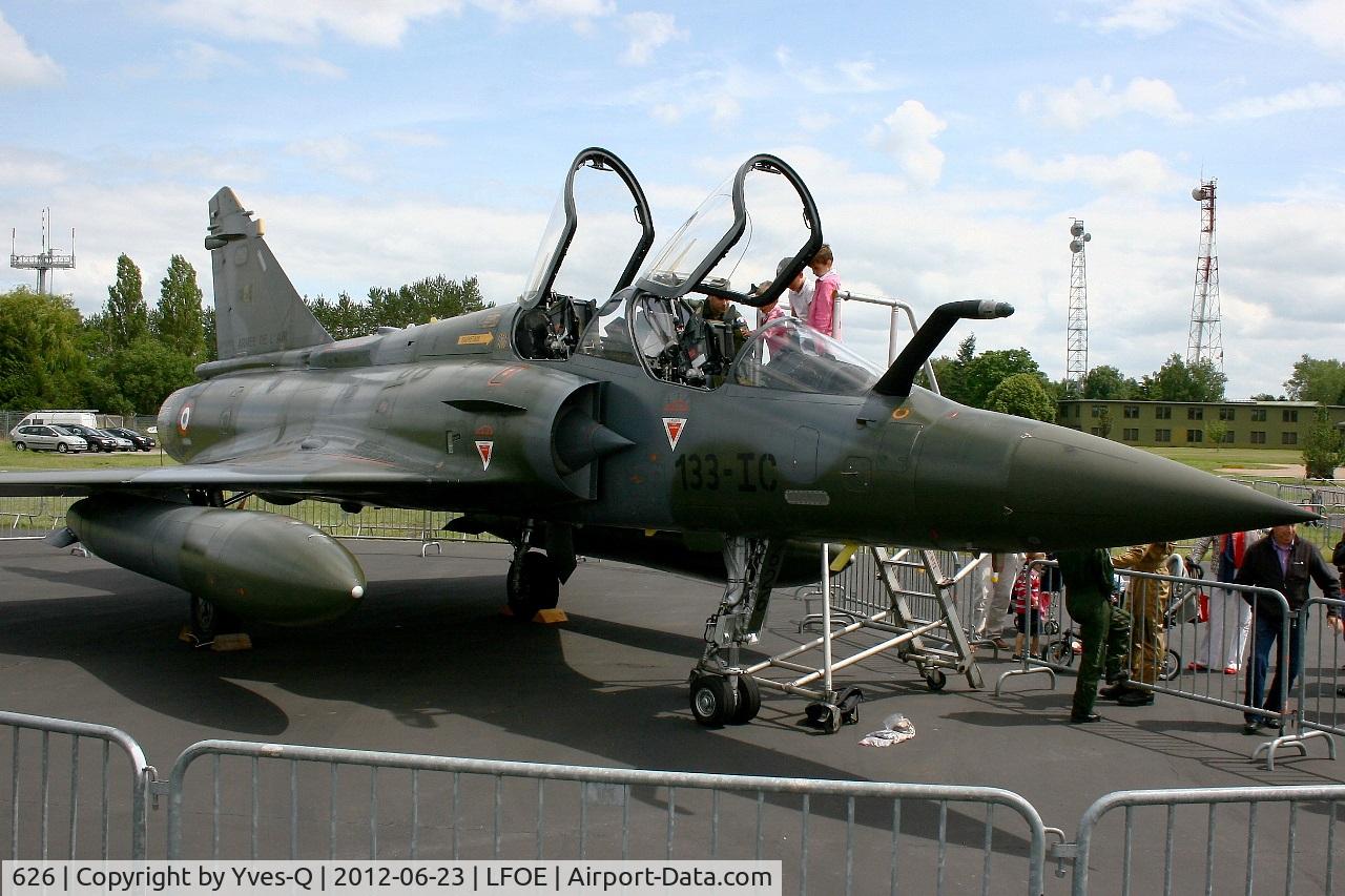 626, Dassault Mirage 2000D C/N 428, Dassault Mirage 2000D, Static display, Evreux-Fauville Air Base 105 (LFOE) open day 2012