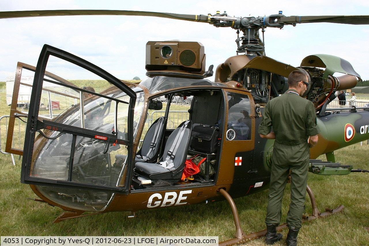 4053, Aerospatiale SA-342M Gazelle C/N 2053, Aérospatiale SA-342M Gazelle, Static display, Evreux-Fauville Air Base 105 (LFOE) open day 2012