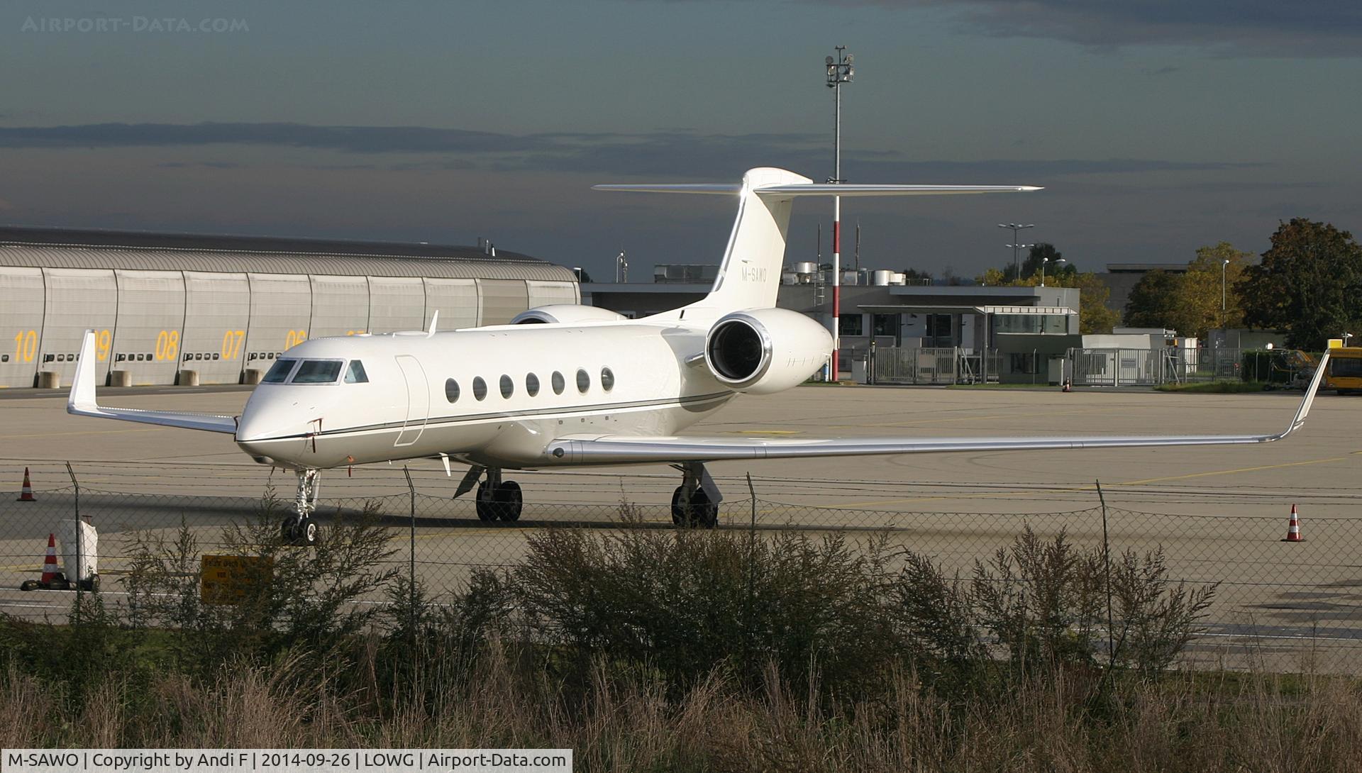 M-SAWO, 2004 Gulfstream Aerospace GV-SP (G550) C/N 5050, Cloud Air Services Gulfstream G550