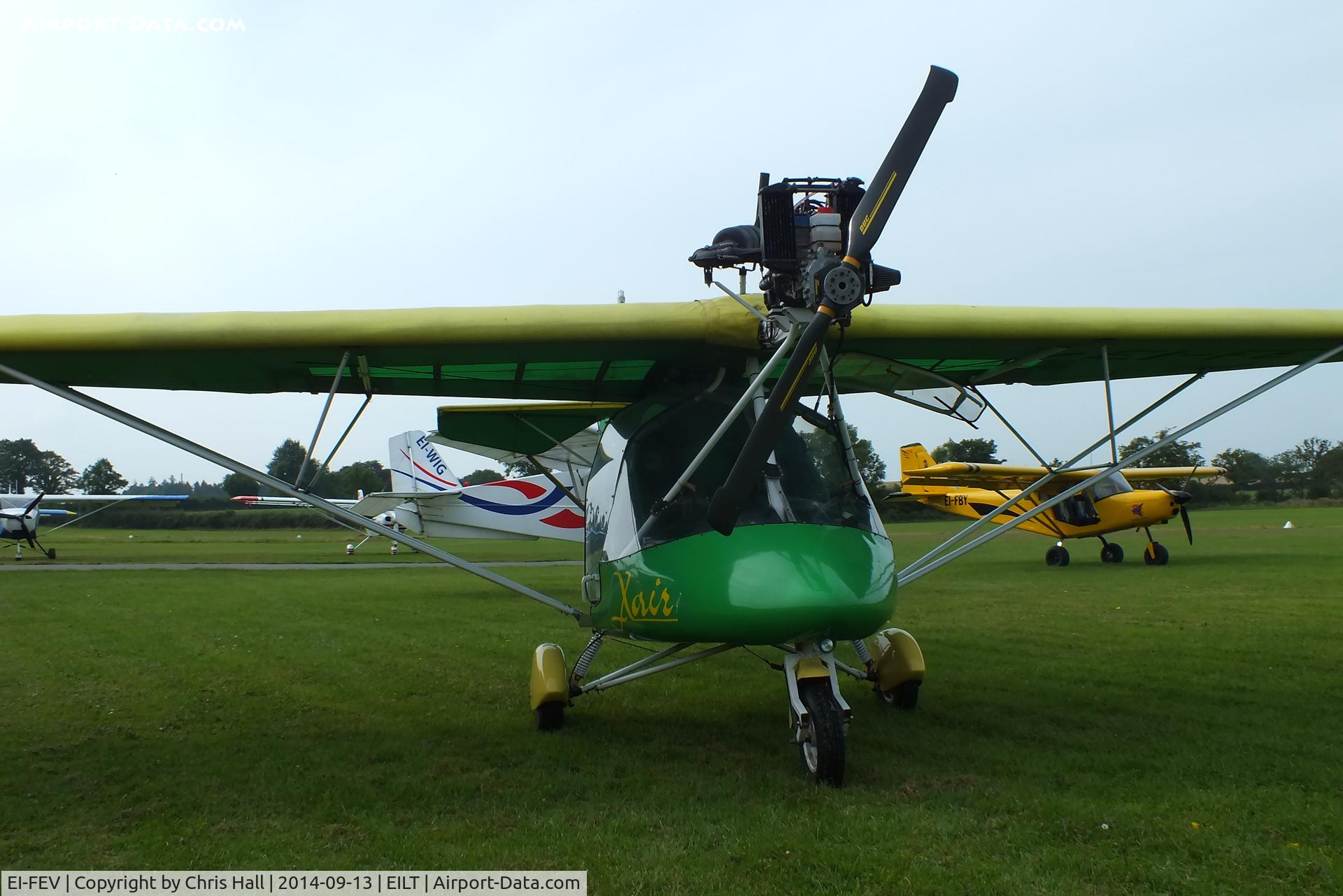 EI-FEV, 2002 Raj Hamsa X-Air 582(5) C/N BMAA/HB/245, at Limetree Airfield, Portarlington, Ireland