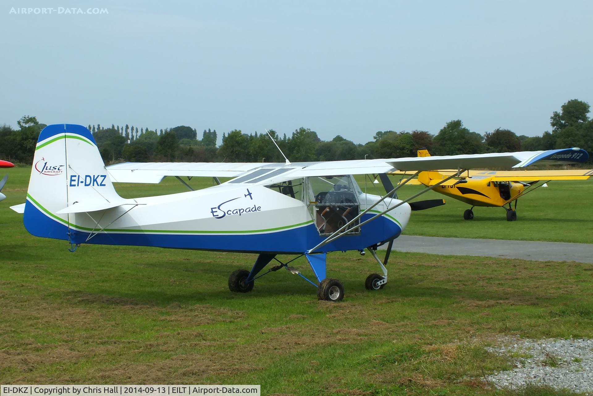 EI-DKZ, 2004 Just Aircraft Escapade 912(1) C/N BMAA/HB/423, at Limetree Airfield, Portarlington, Ireland